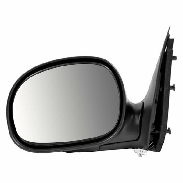 Geared2Golf Left Hand Rear View Outside Mirror for 1997-2002 Ford F-150 & 1997-2003 Ford F-250, Black GE2466178